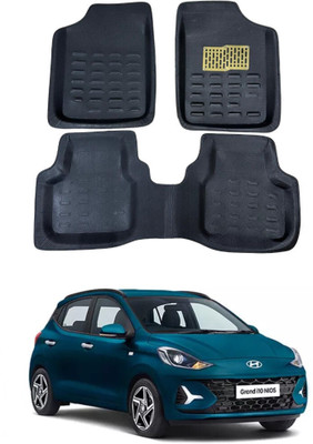 arneja trading company Polyutherine 3D Mat For  Hyundai Grand i10 Nios(Black)