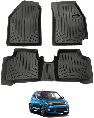 MATIES PVC Tray Mat For  Maruti Suzuki Ignis(Black)