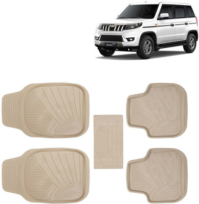 Kingsway PVC Tray Mat For  Mahindra Universal For Car(Beige)