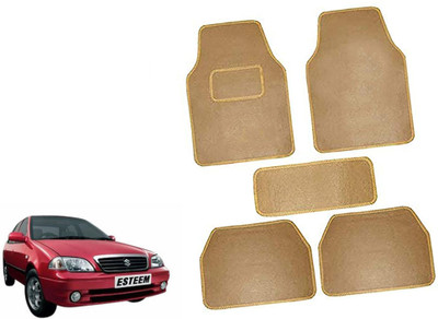AUTO PEARL Polyester Standard Mat For  Maruti Esteem(Beige)