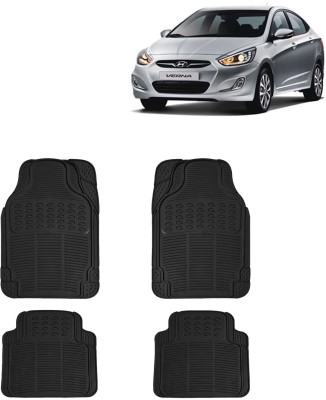 Kingsway PVC Standard Mat For  Hyundai Verna(Black)