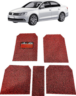 INSURE AUTOMOTIVE PVC Standard Mat For  Maruti Suzuki Alto K10(Red)