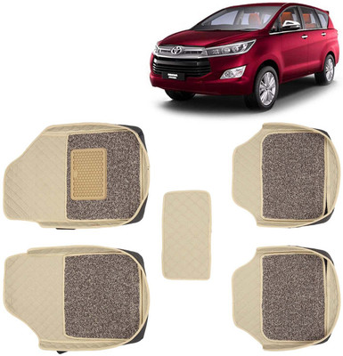 Kingsway Leatherite 7D Mat For  Toyota Innova Crysta(Beige)