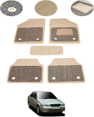 MSNP Leatherite 7D Mat For  Maruti Suzuki Esteem(Beige)