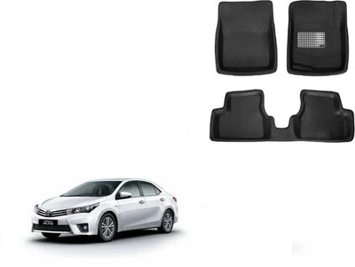 Autorepute Leather 5D Mat For  Toyota Corolla Altis(Black)