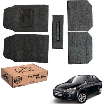 WolkomHome PVC Standard Mat For  Universal For Car(Black)