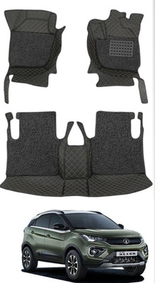 TOFIT ENTERPRISE Leatherite 7D Mat For  Tata Nexon(Black)