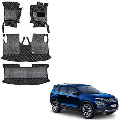 Ds enterprise Leatherite 7D Mat For  Tata Safari(Black)