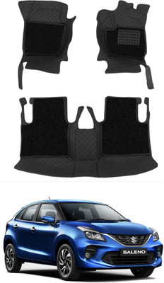 TOFIT ENTERPRISES Leatherite 7D Mat For  Maruti Suzuki Baleno(Black)