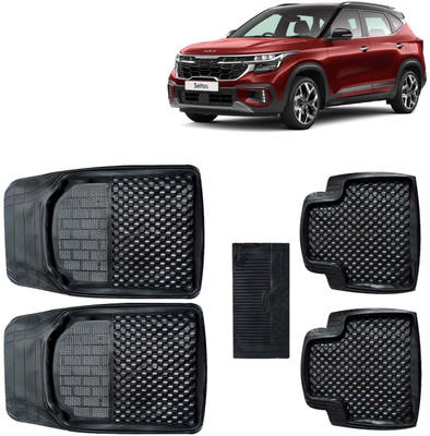 Kingsway PVC Tray Mat For  Kia Seltos(Black)
