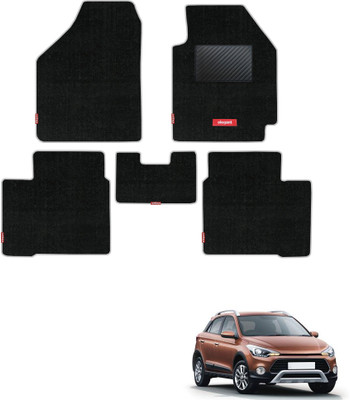elegant Polypropylene Standard Mat For  Hyundai i20(Black)
