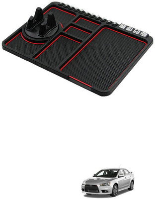 LOVMOTO Plastic Tray Mat For  Mitsubishi Universal For Car(Multicolor)