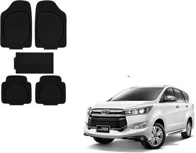 Autorepute Rubber Standard Mat For  Toyota Innova(Black)