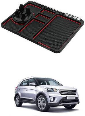 LOVMOTO Plastic Tray Mat For  Hyundai Creta(Multicolor)