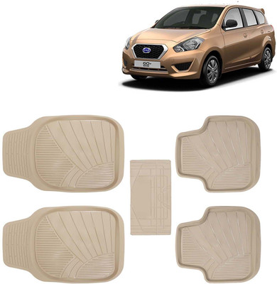 Kingsway PVC Tray Mat For  Datsun Go+(Beige)
