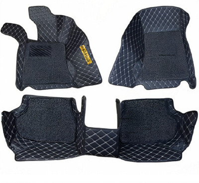 onefit enterprises Leather 7D Mat For  Hyundai Elite i20(Black)