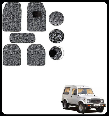 SEMAPHORE Rubber Standard Mat For  Maruti Gypsy(Grey, Black)