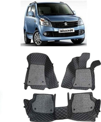 KUNTAIL Leatherite 7D Mat For  Maruti Suzuki Wagon R 1.0(Black)