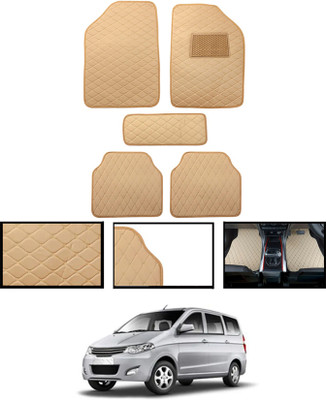 MATIES Leatherite Standard Mat For  Chevrolet Enjoy(Beige)