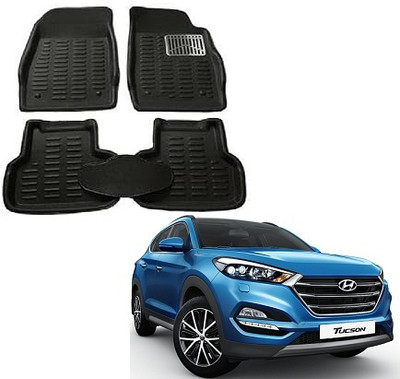 SLSHILPA Plastic 3D Mat For  Hyundai Tucson(Black)