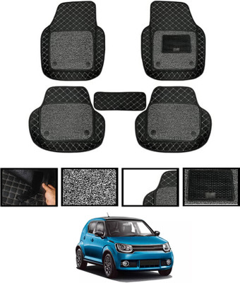 AYW Leatherite 7D Mat For  Maruti Suzuki Ignis(Black)