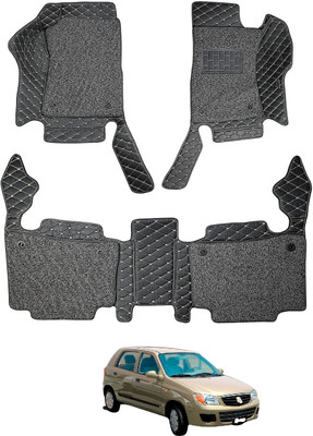 Auto Hub Leatherite 7D Mat For  Maruti Alto(Black)
