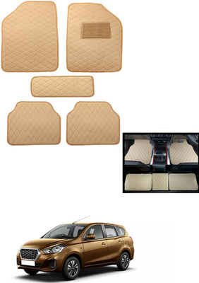 MATIES Leatherite Standard Mat For  Datsun Universal For Car(Beige)