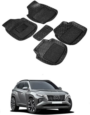 arneja trading company Leatherite 7D Mat For  Hyundai Tucson(Black)