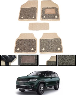 MSNP Leatherite 7D Mat For  Jeep Meridian(Beige)