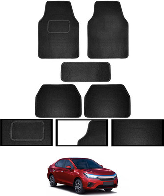 CCMM Fabric Standard Mat For  Honda Universal For Car(Black)