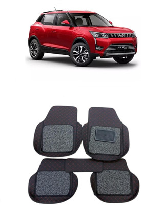 arneja trading company Leatherite 7D Mat For  Mahindra XUV 300(Red, Black)