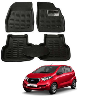 ROSHNEER ETERPRISES PVC 3D Mat For  Datsun Redi GO(Black)