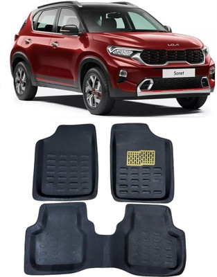 Arnejaa Polyutherine 3D Mat For  Kia Sonet(Black)