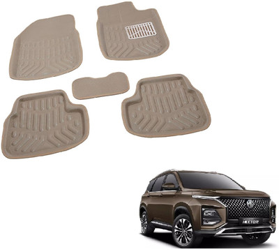 ROSHNEER ENTERPRISES PVC 3D Mat For  MG Hector(Beige)