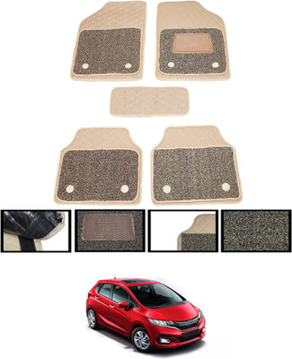 MATIES Leatherite 7D Mat For  Honda Jazz(Beige)