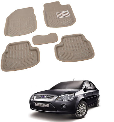 ROSHNEER ENTERPRISES PVC 3D Mat For  Ford Fiesta(Beige)