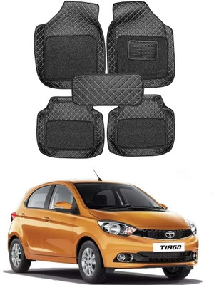 arneja trading company Leatherite 7D Mat For  Tata Tiago(Black)