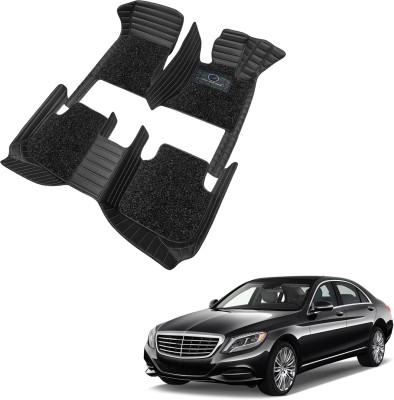 AutoFurnish Leatherite 9D Mat For  Mercedes Benz S500(Black, Silver)