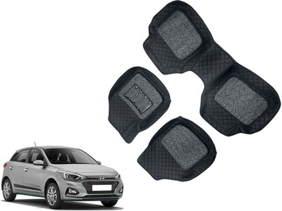 AUTO PEARL Leatherite 7D Mat For  Hyundai i20(Black)