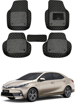 MATIES Leatherite 7D Mat For  Toyota Altis(Black)