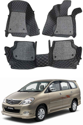 ARNEJA Leatherite 7D Mat For  Toyota Innova(Black)