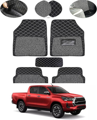 MSNP Leatherite 7D Mat For  Toyota Universal For Car(Black)