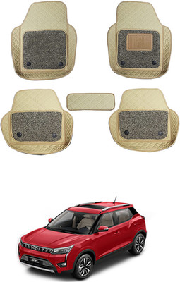 MATIES Leatherite 7D Mat For  Mahindra XUV 300(Beige)