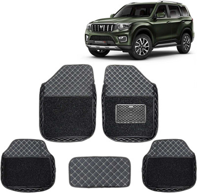 Kingsway Leatherite 7D Mat For  Mahindra Scorpio N(Black)