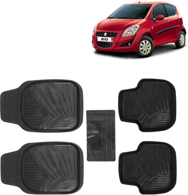 Kingsway PVC Tray Mat For  Maruti Suzuki Ritz(Black)