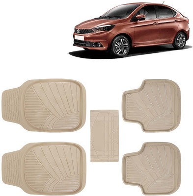 Kingsway PVC Tray Mat For  Tata Tigor(Beige)