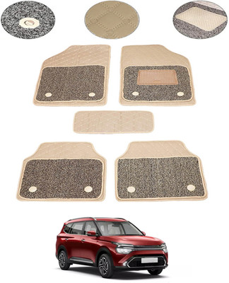 MSNP Leatherite 7D Mat For  Kia Universal For Car(Beige)