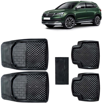 Kingsway PVC Tray Mat For  Skoda Karoq(Black)