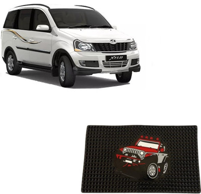 arneja trading company Rubber Standard Mat For  Mahindra Xylo(Black)