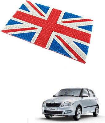 arneja trading company Rubber Standard Mat For  Skoda Fabia(Multicolor)